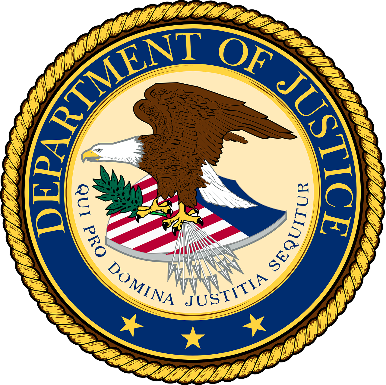 DOJ Logo for Mueller Story